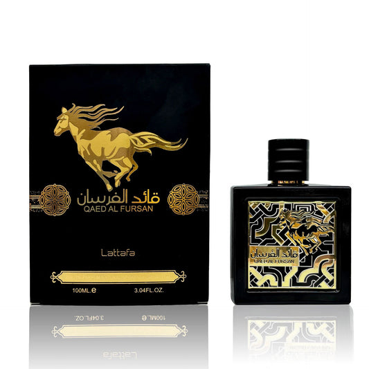 Lattafa/Pheromone, Wild Mustang perfume, fruity and woody notes, unisex fragrance.